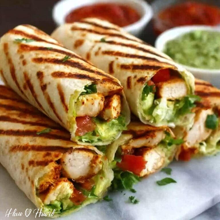 Avocado Chicken Wraps Recipe
