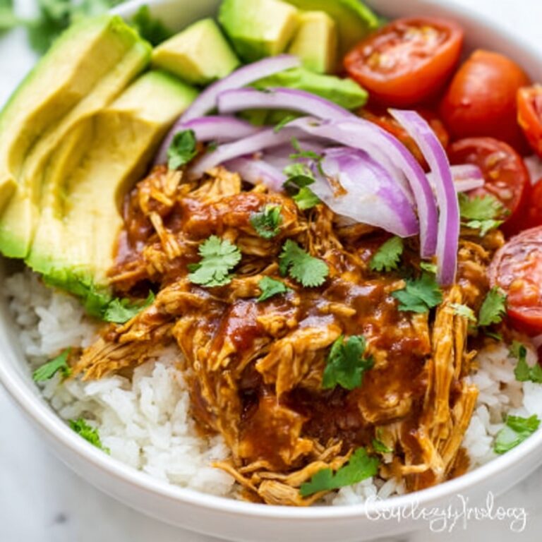 Chicken Enchilada Bowls with Cauliflower Rice Recipe