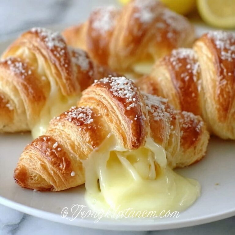 Lemon Cheesecake Crescent Rolls Recipe
