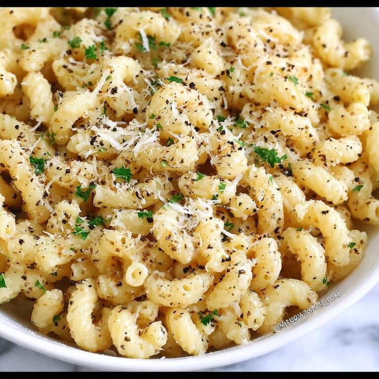 Creamy Garlic Bread Pasta with Crispy Breadcrumb Topping Recipe
